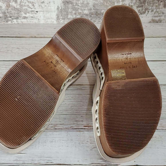 rag & bone | Hester Leather Platform Clog Sandals - Picture 4 of 10